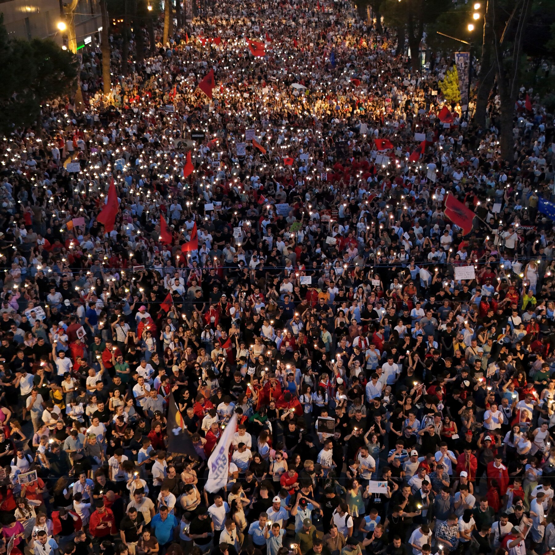 Albanian Protests Erupt Over Proposed Luxury Tourism Development