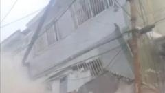 Building Collapse Amidst Venezuelan Earthquakes Causes Havoc Near Caracas
