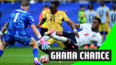 Controversial Penalty Decision in England vs. Ghana World Cup Match