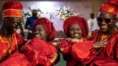 Double Celebration: Twin Brothers Marry Twin Sisters in Unique Nigerian Wedding