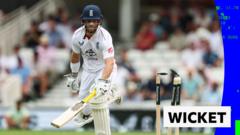 England's Duckett Dismissed by Run Out Against New Zealand
