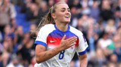 England's Lionesses Set for World Cup Play-Offs Against Greece