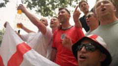 England Supporters Gather in Dallas Ahead of World Cup Clash with Croatia