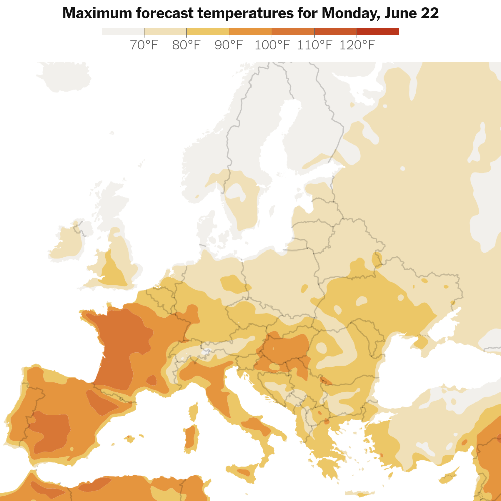 Europe Braces for Intense Heatwave with 'Severe' Impact Expected