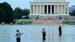 Former Olympian Disputes Vandalism Charge at Washington Reflecting Pool