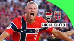 Haaland's Double Propels Norway to Dominant World Cup Qualifier Victory