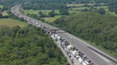 M25 Motorway Gridlock Prompts Emergency Heat-Related Calls Amid Record Temperatures