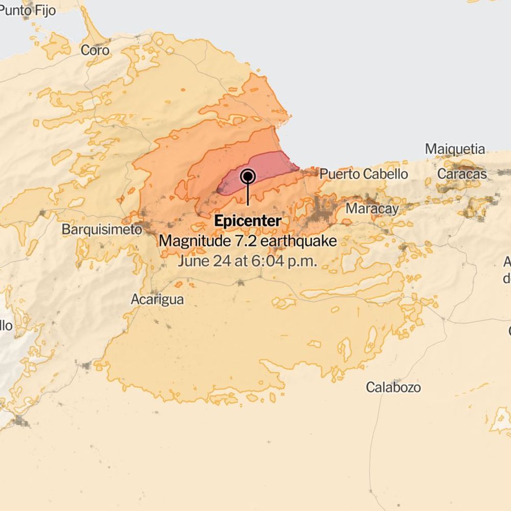 Major Earthquake Strikes Venezuela, Strongest in Over 100 Years