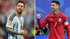 Messi and Ronaldo Continue to Redefine Footballing Longevity with New World Cup Records