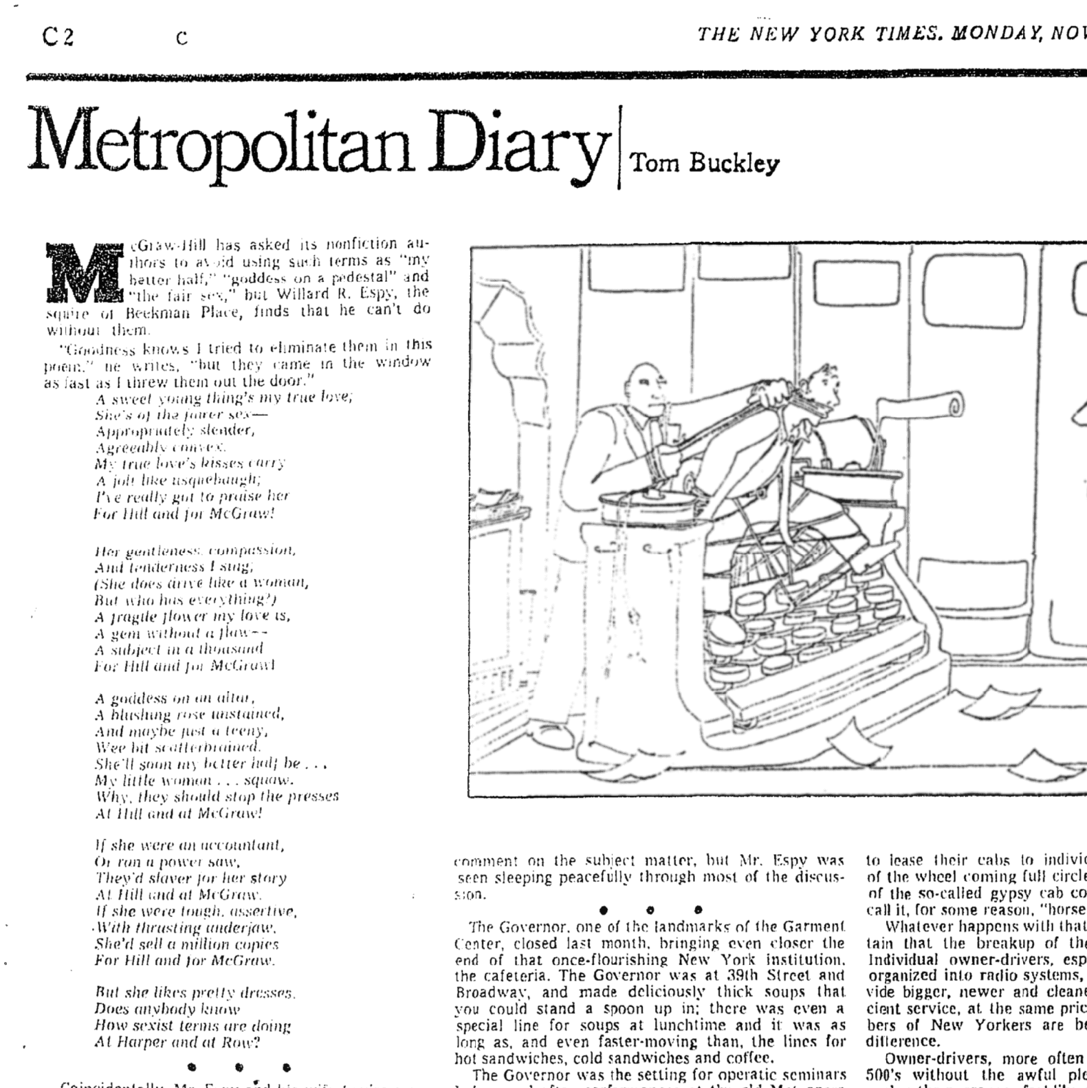 Metropolitan Diary Celebrates 50 Years of Chronicling New York Life