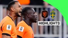 Netherlands Dominates Sweden in World Cup Qualifier, Securing Strong Position