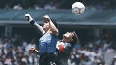 Recalling Maradona's Infamous 'Hand of God' Goal 40 Years Later