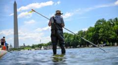 Reflecting Pool Repairs Ordered After Reported Vandalism and Algae Issues