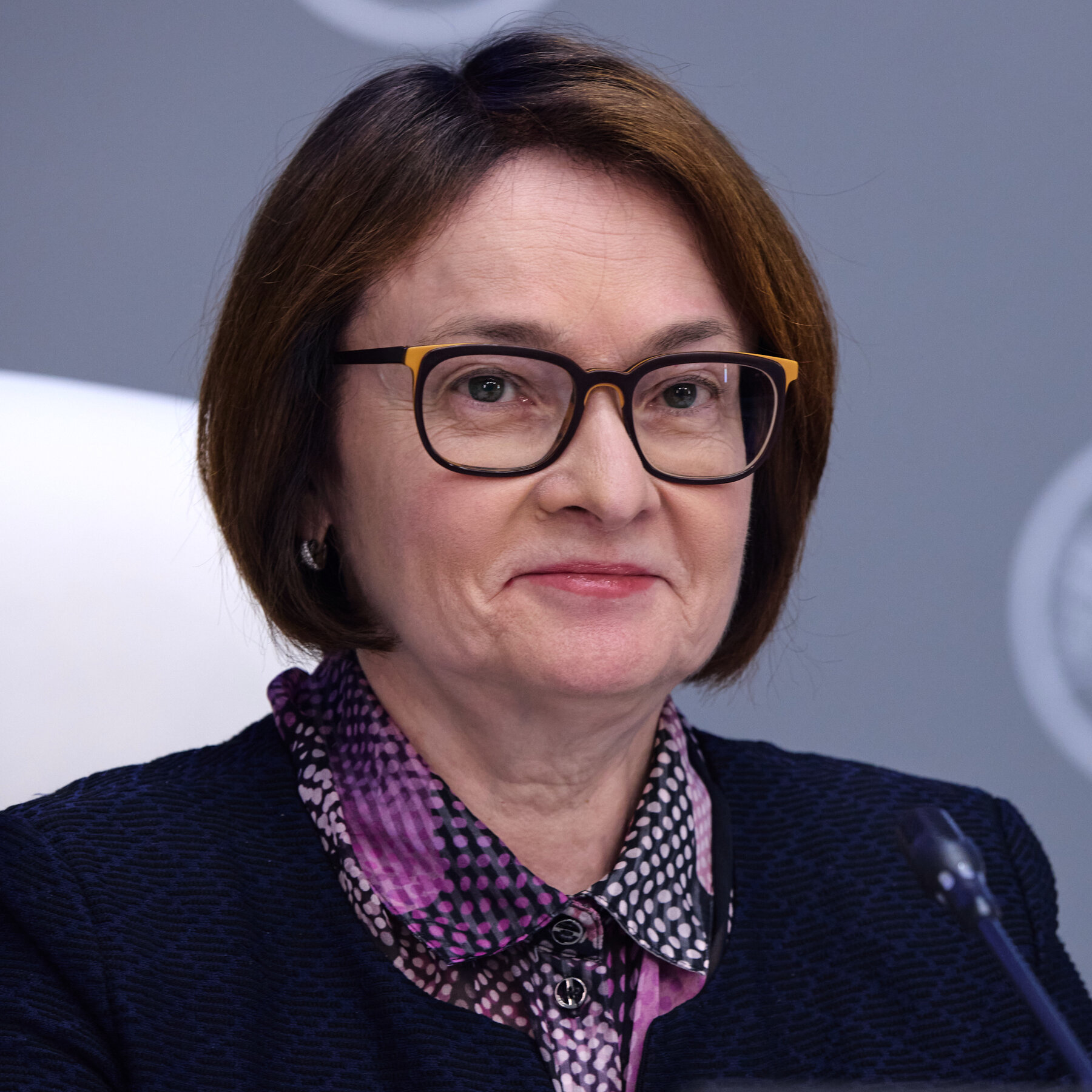 Russian Central Bank Head Reemerges After Two-Week Absence