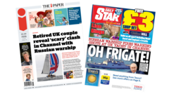 Russian Warship Incident in English Channel Dominates UK Headlines