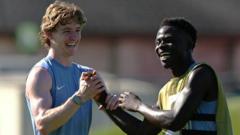 Saka Participates in England Training Ahead of Ghana Encounter
