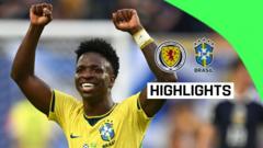 Scotland's World Cup Knockout Hopes Dim After Loss to Brazil