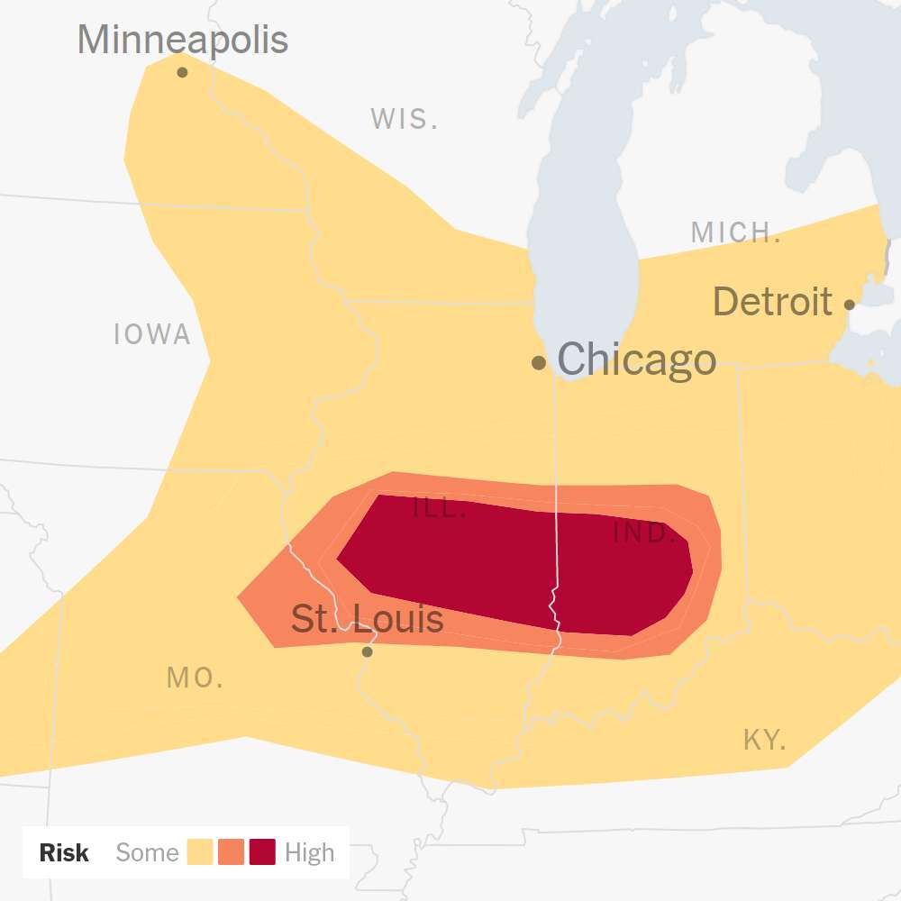 Severe Storms Bring Tornado Activity to Midwest Regions