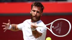 Tennis Player Corentin Moutet Fined Heavily for On-Air Expletives at Queen's