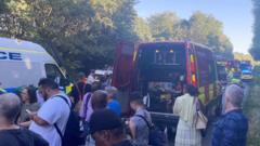 Train Collision Reported Near Bedford, Passenger Describes Impact