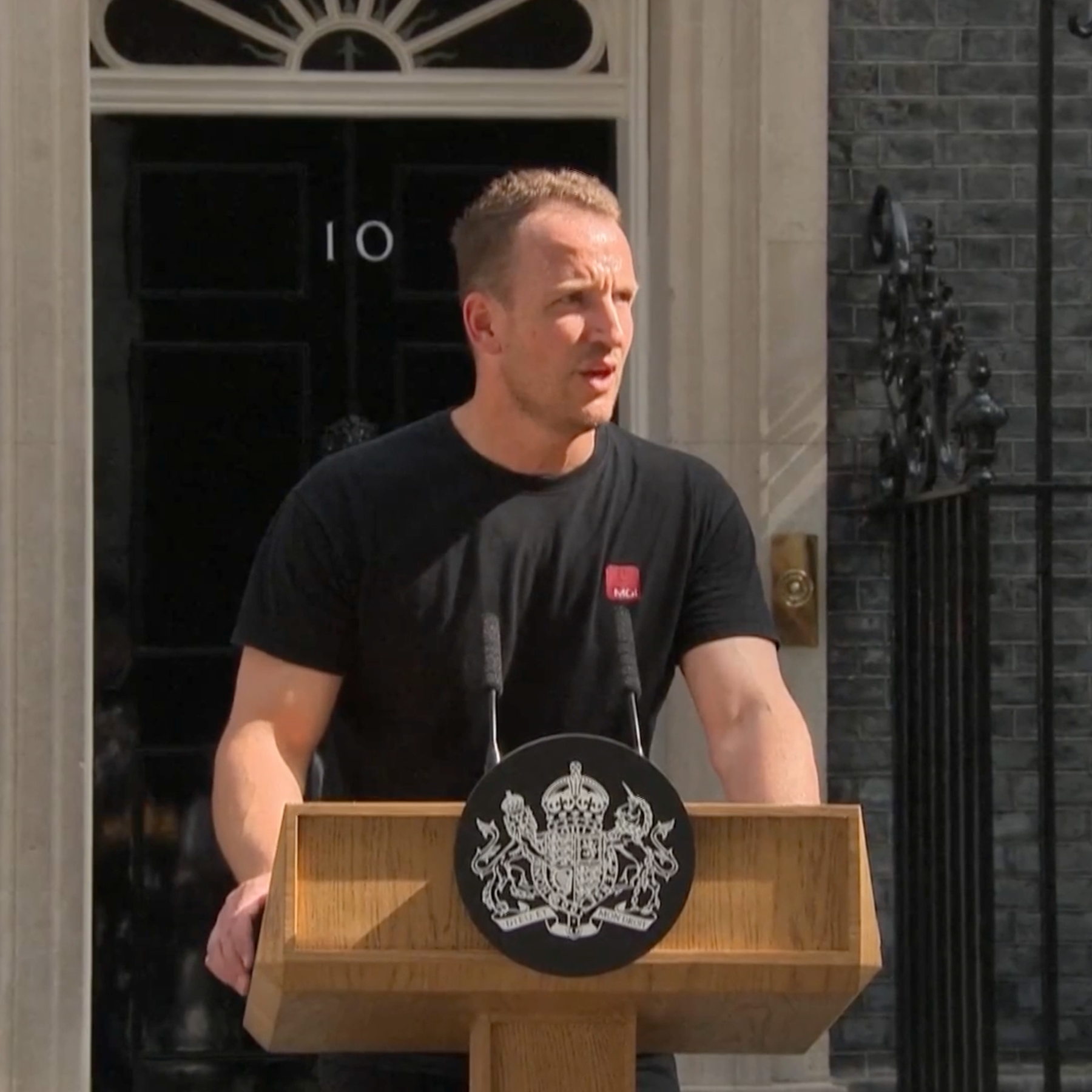Unsung Hero: 'Hot Podium Guy' Endures UK Political Upheaval